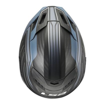 Casque intégral LS2 FF807 DRAGON SUBIC - Blanc / Bleu