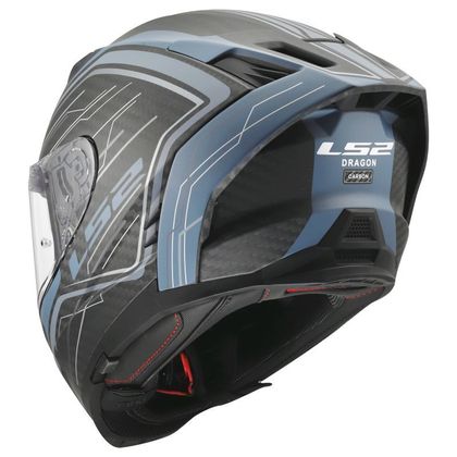 Casque intégral LS2 FF807 DRAGON SUBIC - Blanc / Bleu