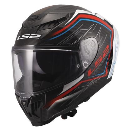 LS2 FF807 DRAGON SUBIC Integraalhelm - Wit / Blauw Ref: LS1252 