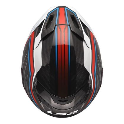 LS2 FF807 DRAGON SUBIC Integraalhelm - Wit / Blauw