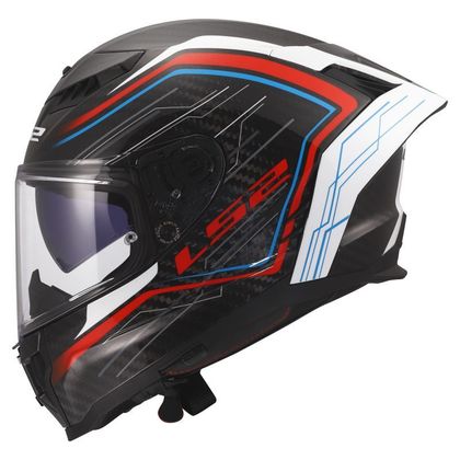 LS2 FF807 DRAGON SUBIC Integraalhelm - Wit / Blauw