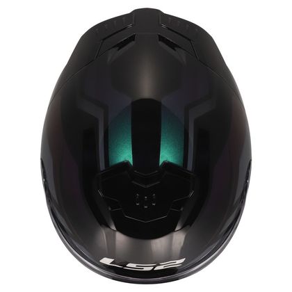 Cască integrală LS2 FF808 STREAM II FURY - Negru / Iridium