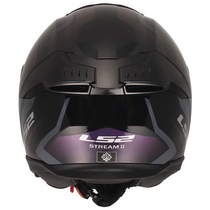 Cască integrală LS2 FF808 STREAM II FURY - Negru / Iridium