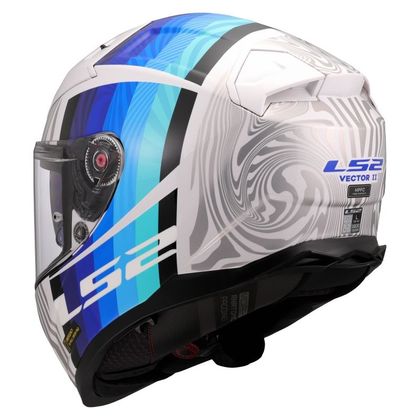Casque intégral LS2 FF811 - VECTOR II - FREEDOM - Blanc / Gris
