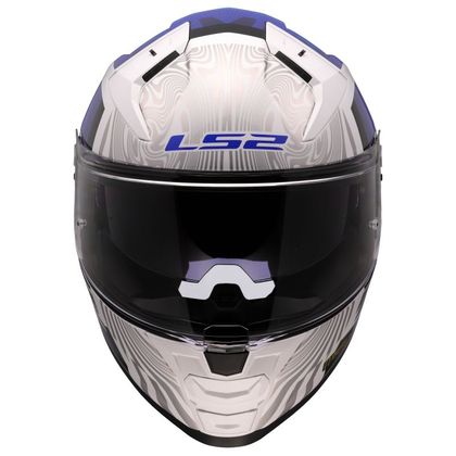 Casque intégral LS2 FF811 - VECTOR II - FREEDOM - Blanc / Gris