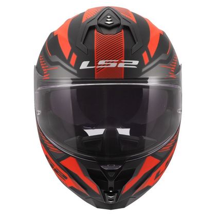 Casque intégral LS2 FF817 CHALLENGER II- DRAVIX - Noir / Rouge