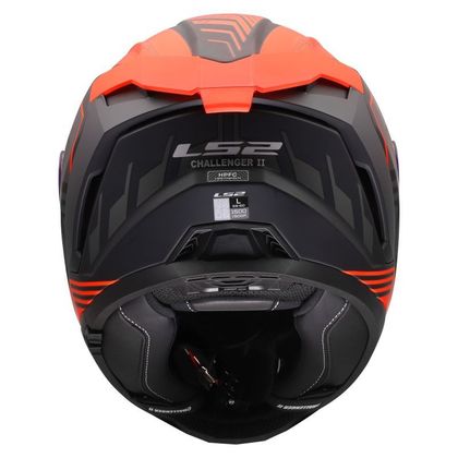 Casque intégral LS2 FF817 CHALLENGER II- DRAVIX - Noir / Rouge