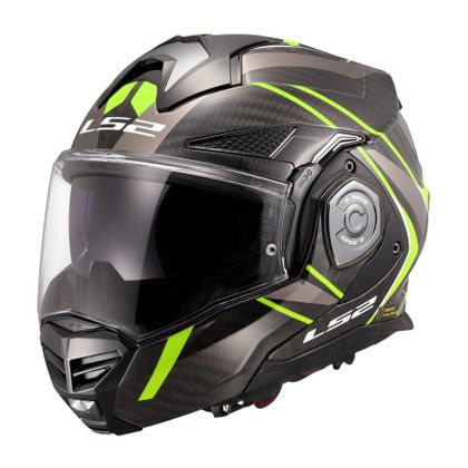 Casque modulable LS2 FF901 ADVANT X CARBON - FUTURE - Jaune