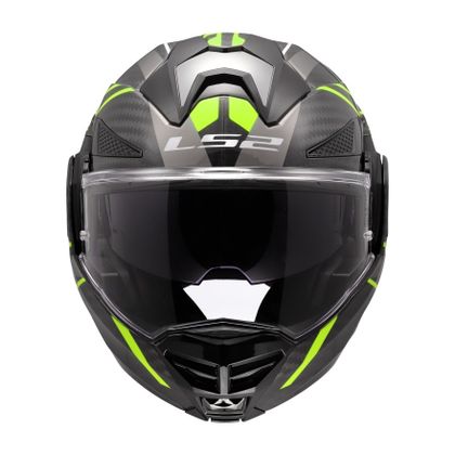 Casque modulable LS2 FF901 ADVANT X CARBON - FUTURE - Jaune