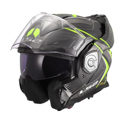 Casque modulable LS2 FF901 ADVANT X CARBON - FUTURE - Jaune Ref : LS1049 