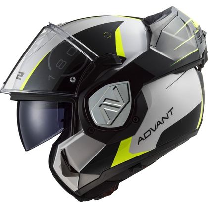 LS2 FF906 ADVANT - CODEX Helmet - White / Black Ref : LS0815 