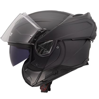 LS2 FF910 ADVANT II - SOLID Modularer Helm - Schwarz