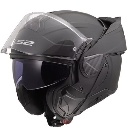 LS2 FF910 ADVANT II - SOLID Modularer Helm - Schwarz Ref : LS1061 