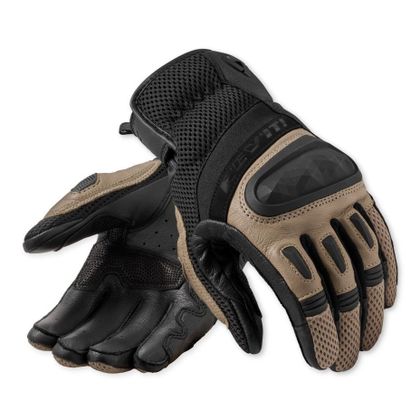 Gants Rev it DIRT 4 - Noir / Beige Ref : RI1550 