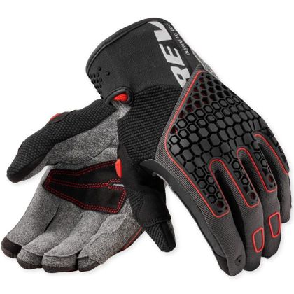 Gants Rev it MANGROVE - Gris / Rouge Ref : RI1749 