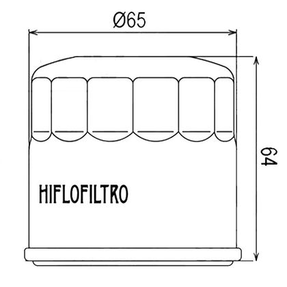 Filtre à huile HifloFiltro HF204 Type origine
