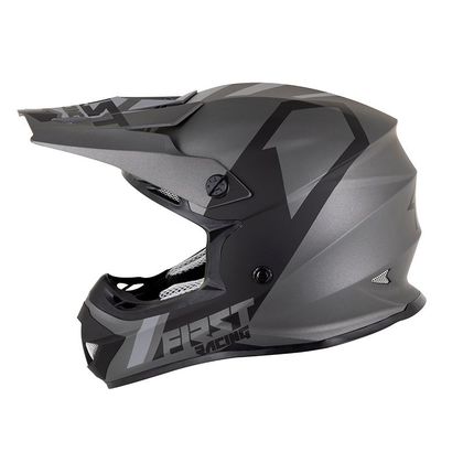 Casque cross First Racing K2 POLYCARBONATE - GREY ANTHRACITE BLACK 2021 Ref : FR0749 