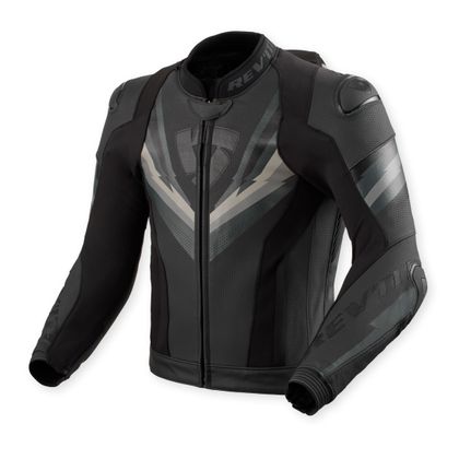 Rev it QUANTUM 3 PRO Motorcykeljakke - Sort. / Grå