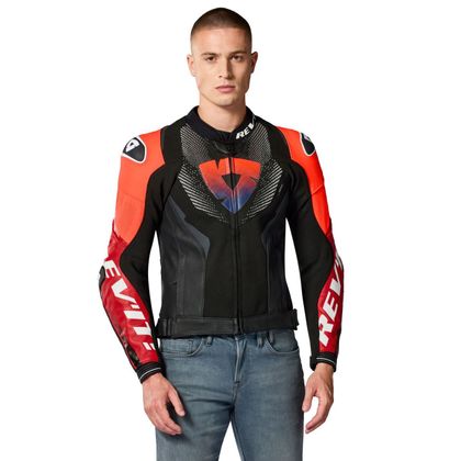 Rev it HYPERSPEED 3 PRO Motorcykeljakke - Sort / Hvid