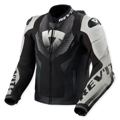 Blouson Moto Rev it HYPERSPEED 3 PRO - Noir / Blanc Ref : RI1755 