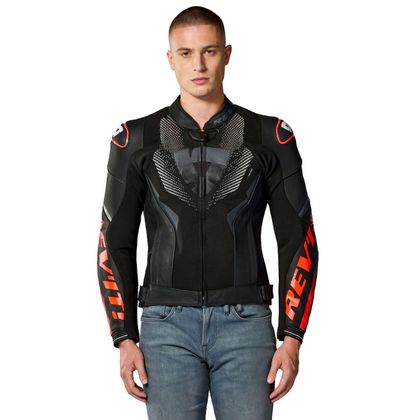 Rev it HYPERSPEED 3 AIR Motorcykeljakke - Sort. / Rød