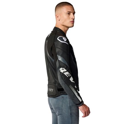 Blouson Moto Rev it HYPERSPEED 3 AIR - Noir / Blanc