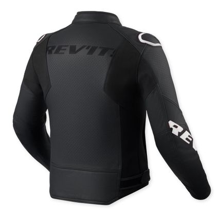 Blouson Moto Rev it QUADRATIC - Noir / Blanc
