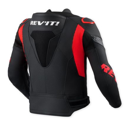 Rev it ARGON 3 PRO Motorbike Jacket - Black / Red