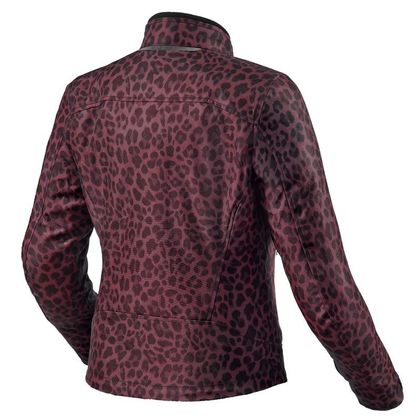 Blouson Moto Rev it SHADE H2O LADIES - FEMME - Rouge / Noir