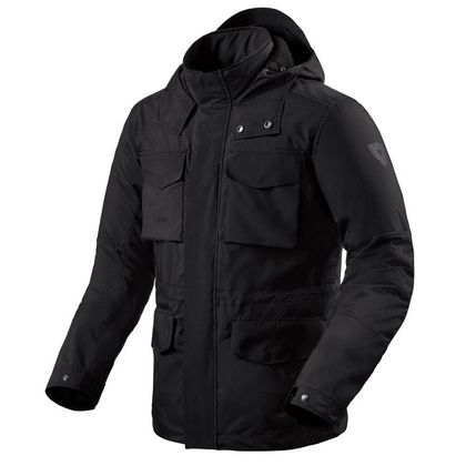 Rev it TRIOMPH 2 H2O Motorcycle Jacket - Black Ref : RI1378 