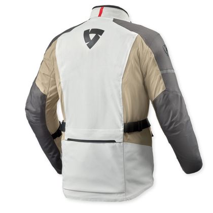 Veste Moto Rev it HORIZON 3 H2O - Gris / Beige