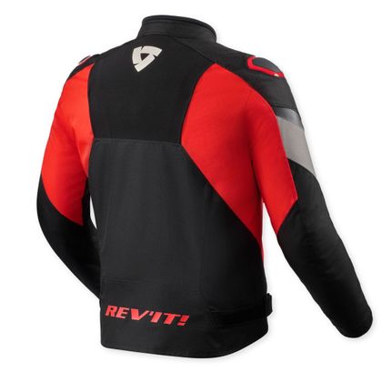 Blouson Moto Rev it CONTROL H2O - Noir / Rouge