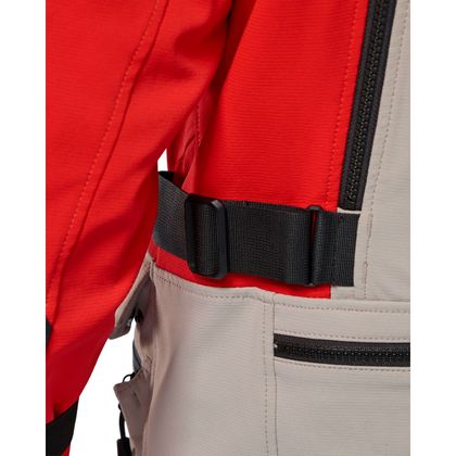 Rev it Defender 4 GORE-TEX® Motorradjacke - Grau / Rot