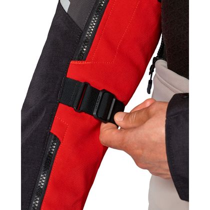 Rev it Defender 4 GORE-TEX® Motorradjacke - Grau / Rot