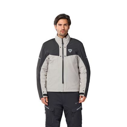 Rev it Defender 4 GORE-TEX® Motorradjacke - Grau / Rot