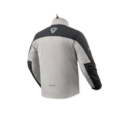 Rev it Defender 4 GORE-TEX® Motorradjacke - Grau / Rot