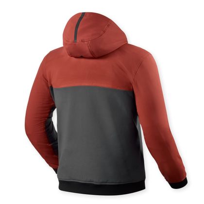 Sweat moto Rev it PARABOLICA 2 - Rouge / Gris