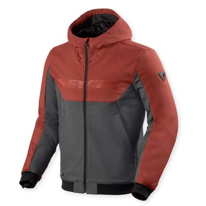 Sweat moto Rev it PARABOLICA 2 - Rouge / Gris Ref : RI1669 