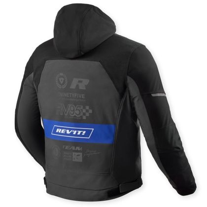 Veste Moto Rev it HASTE H2O - Noir / Bleu