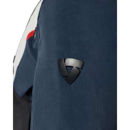 Veste Moto Rev it Fractal H2O - Bleu / Blanc