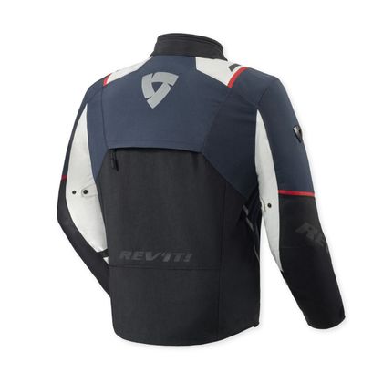 Veste Moto Rev it Fractal H2O - Bleu / Blanc