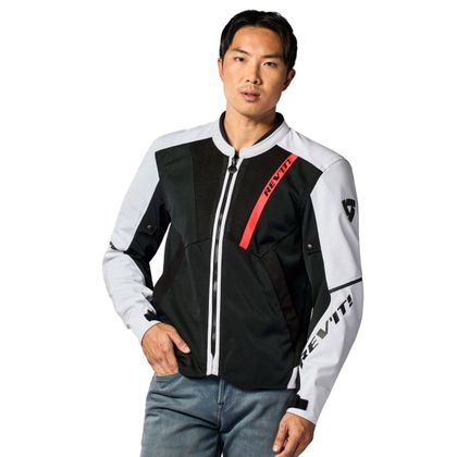 Rev it GT-R 4 AIR Motor Vest - Black / White
