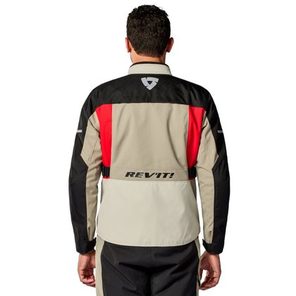 Rev it CONVERGENT H2O Motor Vest - Brown / Red