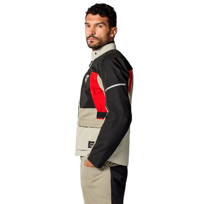 Rev it CONVERGENT H2O Motor Vest - Brown / Red