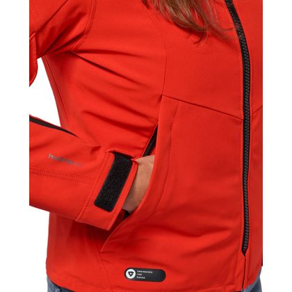 Rev it Afterburn 2 H2O LADY Motorbike Jacket - Red