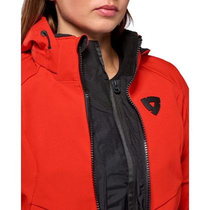 Rev it Afterburn 2 H2O LADY Motorbike Jacket - Red