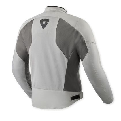 Blouson Moto Rev it TORQUE 3 H2O - Gris / Rouge