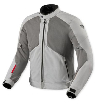 Blouson Moto Rev it TORQUE 3 H2O - Gris / Rouge Ref : RI1769 
