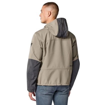 Blouson Moto Rev it BOSON - Beige / Gris