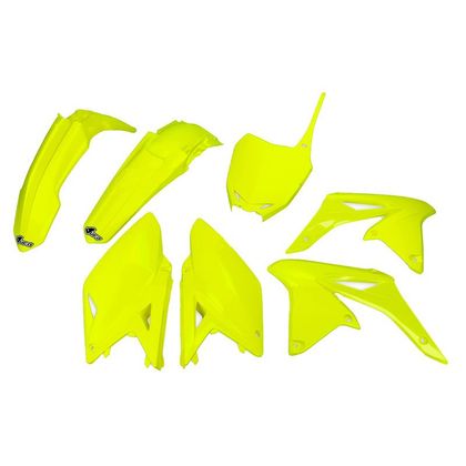 Kit de piezas de plástico Ufo color amarillo flúor